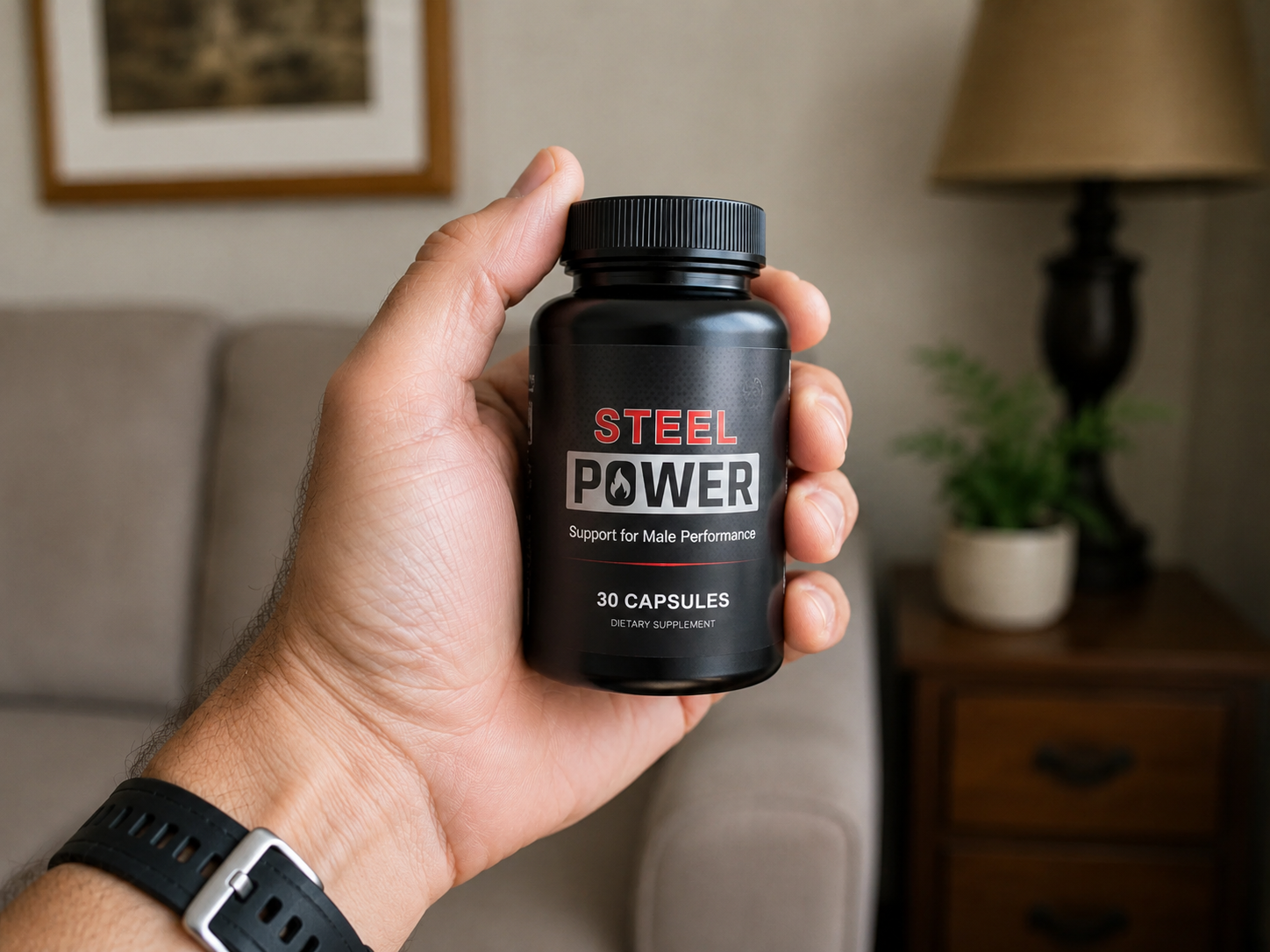 SteelPower bottle
