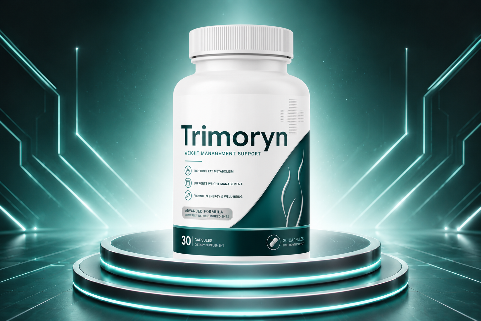 Trimoryn supplement bottle
